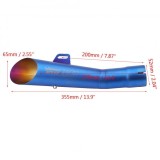 Universal Motorcycle Motocross Exhaust Muffler Pipe Tip Blue - Intl August 2018 - 4 Universal Motorcycle Motocross Exhaust Muffler Pipe Tip Blue - intl - 4