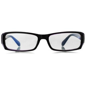 UV400 Computer Radiation Protection Anti-Blue-Light Glasses Spectacles - Black + Clear Blue - Intl June 2018 - 2 UV400 Computer Radiation Protection Anti-Blue-Light Glasses Spectacles - Black + Clear Blue - intl - 2