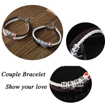 Valentine's Day Gift Couples Bracelets His And Hers Charm Bracelet - Intl June 2018 - 3 Valentine's Day Gift Couples Bracelets His and Hers Charm Bracelet - intl - 3
