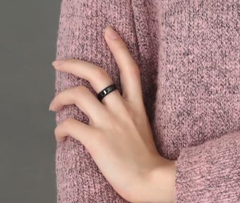 Women And Men Stainless Steel Rings Band Style For Couple Gifts(black) June 2018 - 3 Women And Men Stainless Steel Rings Band Style For Couple Gifts(black) - 3