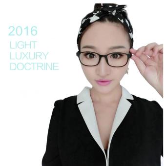 Womens Girls Glasses Eyes Protection Anti-fatigue Vintage Retro Goggle Komputer Unisex Anti Radiasi (Black) - Intl June 2018 - 3 Womens Girls Glasses Eyes Protection Anti-fatigue Vintage Retro Goggle Komputer Unisex Anti Radiasi (Black) - intl - 3