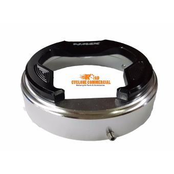 Yamaha NMAX Aluminum Gas Cap Cover (Black) June 2018 - 2 Yamaha NMAX Aluminum Gas Cap Cover (Black) - 2