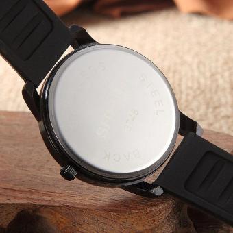 YBC 1 Pair Couple Simple Watch Big Dial Quartz Casual Wristwatch - Intl June 2018 - 5 YBC 1 Pair Couple Simple Watch Big Dial Quartz Casual Wristwatch - intl - 5