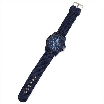 YBC Men Sports Leisure Classic Design Quartz Nylon Band Swiss Army Watch - Intl April 2018 - 4 YBC Men Sports Leisure Classic Design Quartz Nylon Band Swiss Army Watch - intl - 4