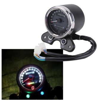 YOSOO Universal Motorcycle Odometer Speedometer Gear DigitalDisplay 9.5cm Mounting Hole - Intl June 2018 - 2 YOSOO Universal Motorcycle Odometer Speedometer Gear DigitalDisplay 9.5cm Mounting Hole - intl - 2