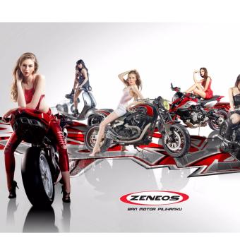 Zeneos ZN62 90/80 R14 Motorcycle Tire Tubeless June 2018 - 2 Zeneos ZN62 90/80 R14 Motorcycle Tire Tubeless - 2