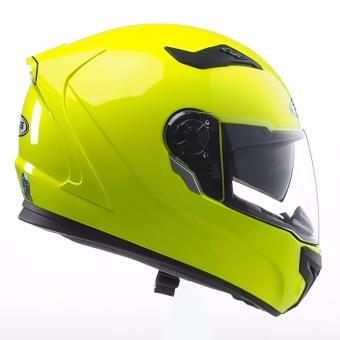 Zeus Full-Face ZS-813 Solid Helmet (Hi-Viz Yellow) June 2018 - 4 Zeus Full-Face ZS-813 Solid Helmet (Hi-Viz Yellow) - 4