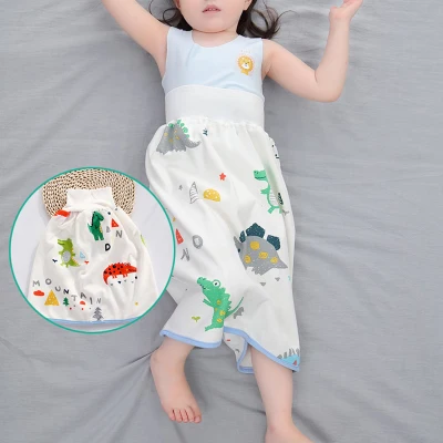 Baby Waterproof Diaper Skirt Cotton Washable Diaper Skirt Newborn Baby Diaper Skirt Childrens HOMP (1)