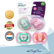 Philips Avent Ultra Air Pacifier for 18m+ with Sterilizing Case