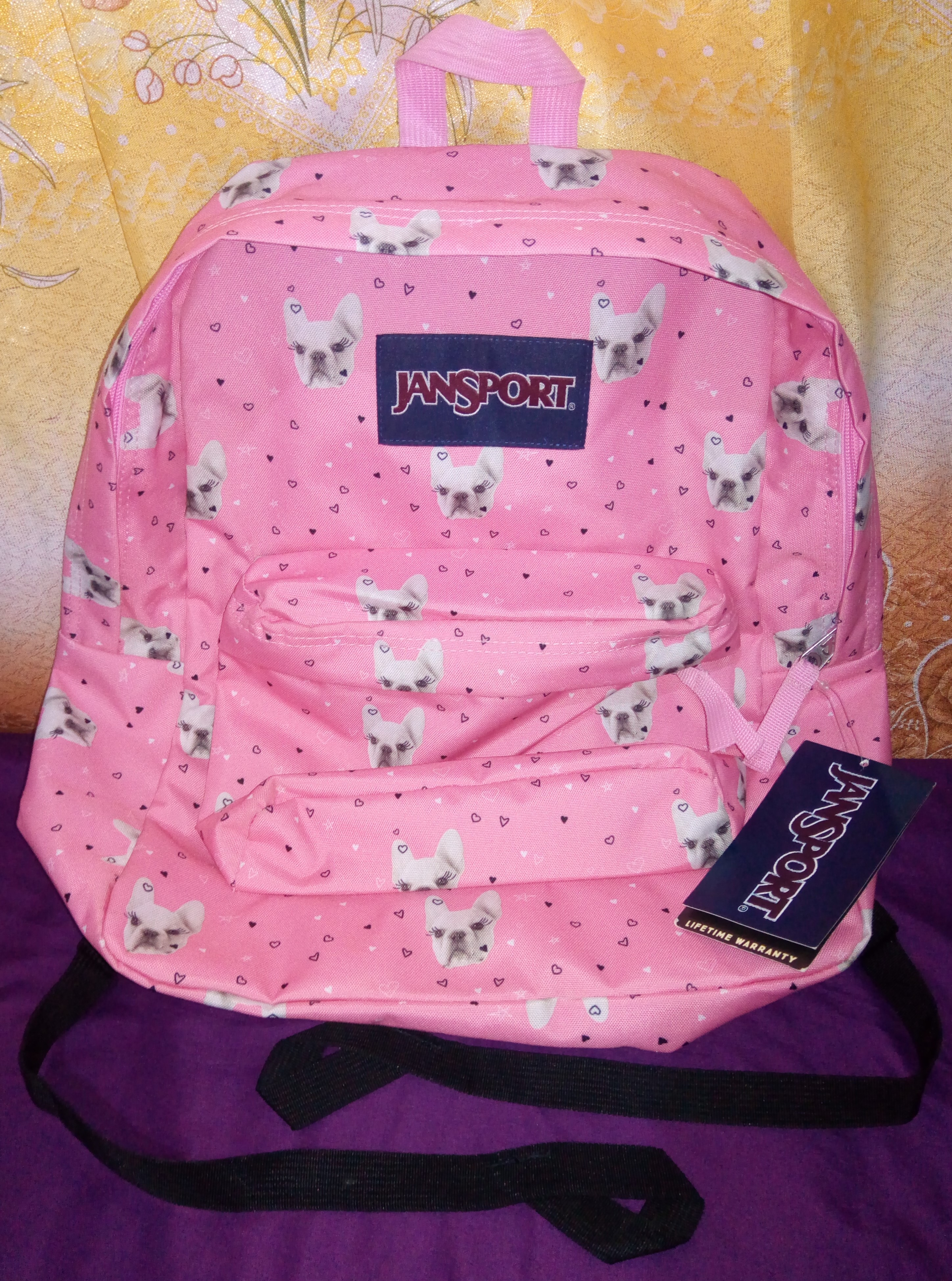 jansport frenchie backpack