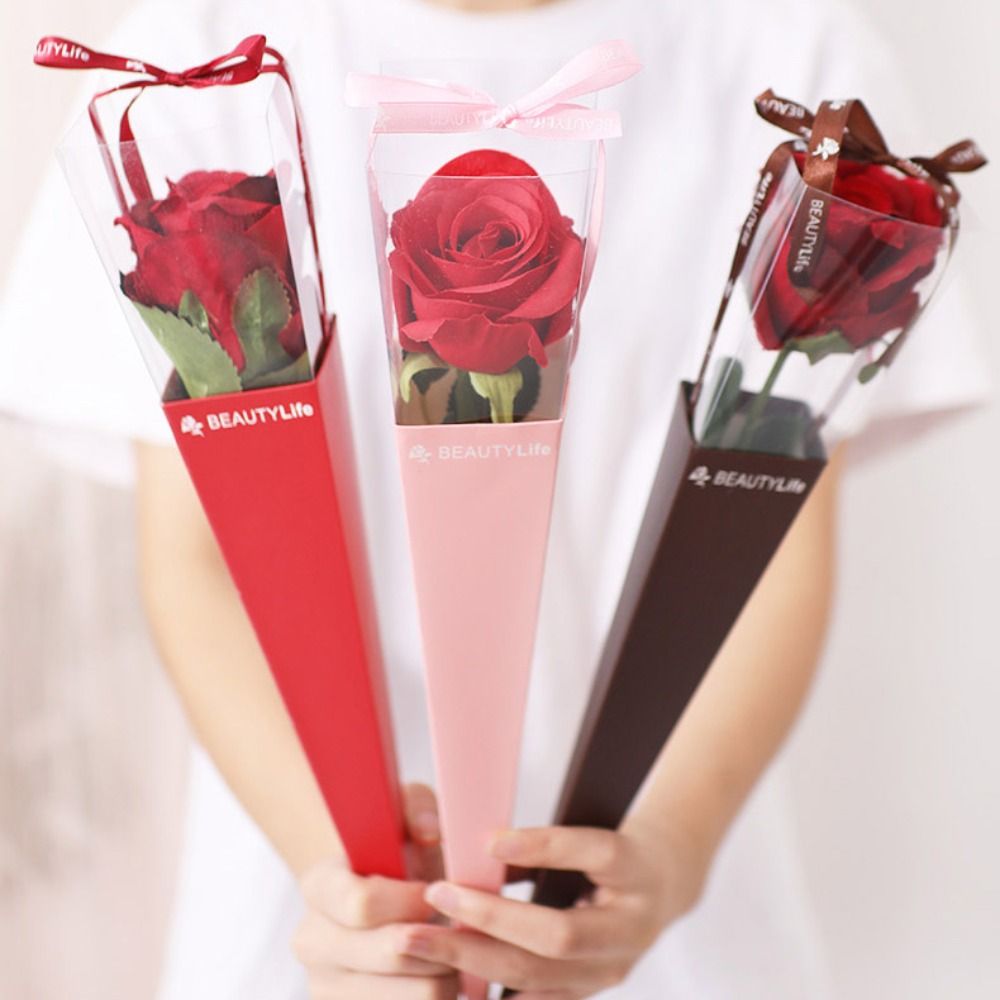 BINGHEI 10 cái Đám cưới Hoa Ngày lễ tình nhân Tuyệt đẹp Túi Gói Hộp gói