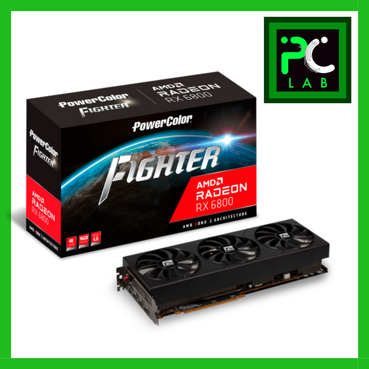 Powercolor Amd Rx Powercolor Fighter 6800 Powercolor Fighter AMD