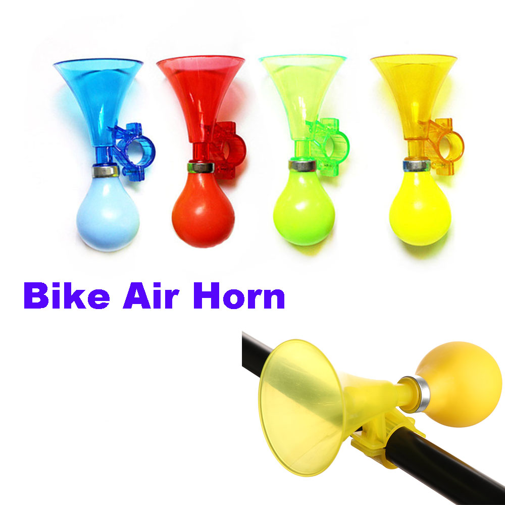 ZRHQYN 1Pc Handlebar จักรยานเด็กจักรยานแบบเสียงดังอุปกรณ์เสริมกระดิ่งจักรยาน Air Horn กริ่งเตือน