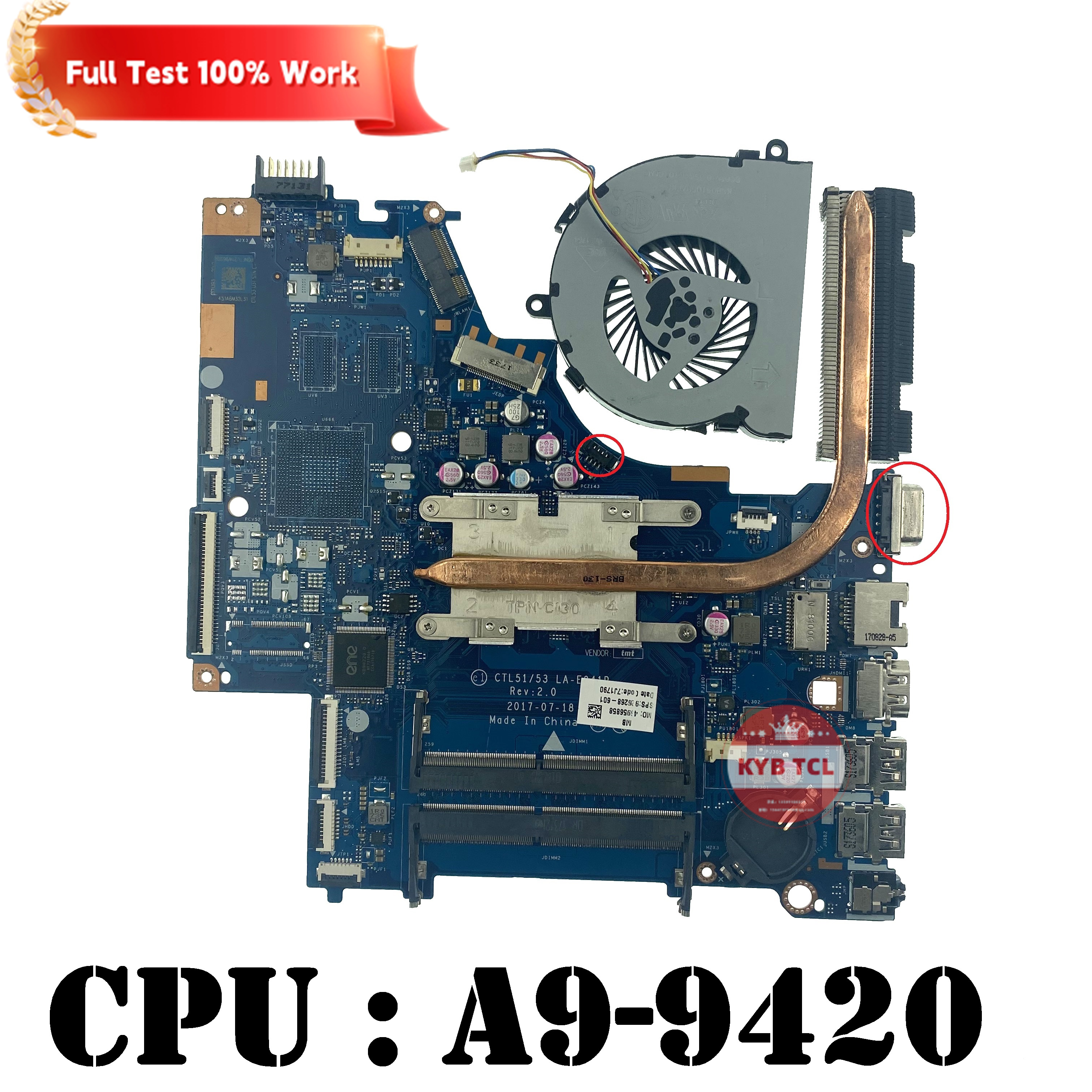 Hp 250 g6 on sale motherboard