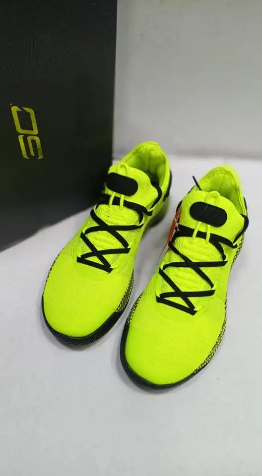 steph curry shoes lime green
