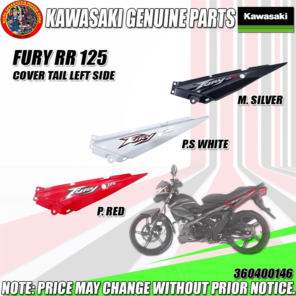 Kawasaki fury store 125 cover tail