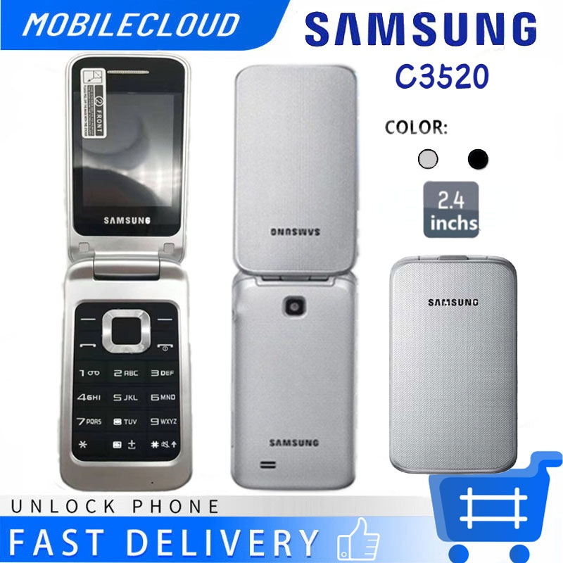 Original Samsung C35 Flip Phone 2 4 Inch Keypad Unlocked Button Mobile Phone Mp4 Camera Radio Cellphone Lazada Ph Original Samsung C35 Flip Phone 2 4 Inch Keypad Unlocked Button Mobile Phone Mp4 Camera Radio Cellphone Lazada Ph