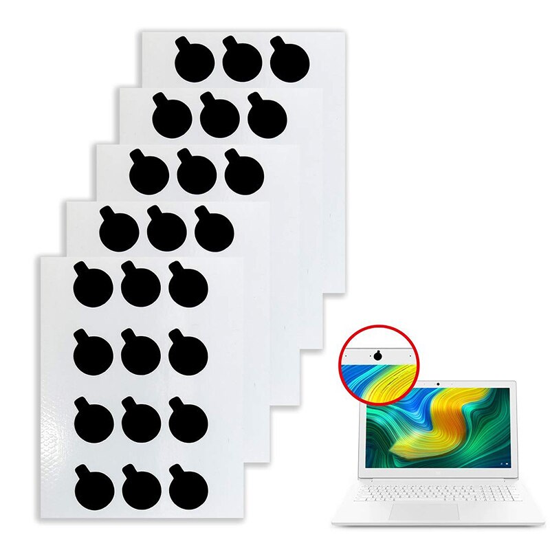 Cordeliazu Protection Webcam Cover Universal Phone Camera Privacy Sticker For Network Ipad Web Laptop Tablet Es Reusable Restickable