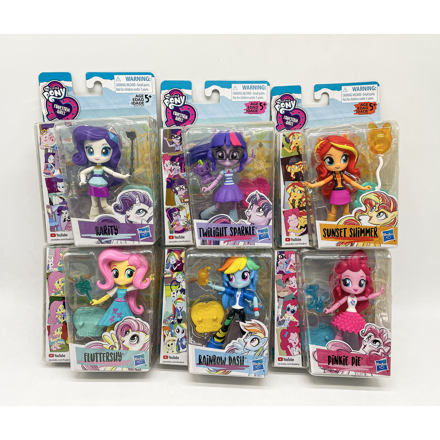 Hasbro My Little Pony Equestria Girls Rarity Twilight Sparkle Sunset Shimmer Doll Gifts Toy Model Anime Figures Collect Ornament Lazada PH