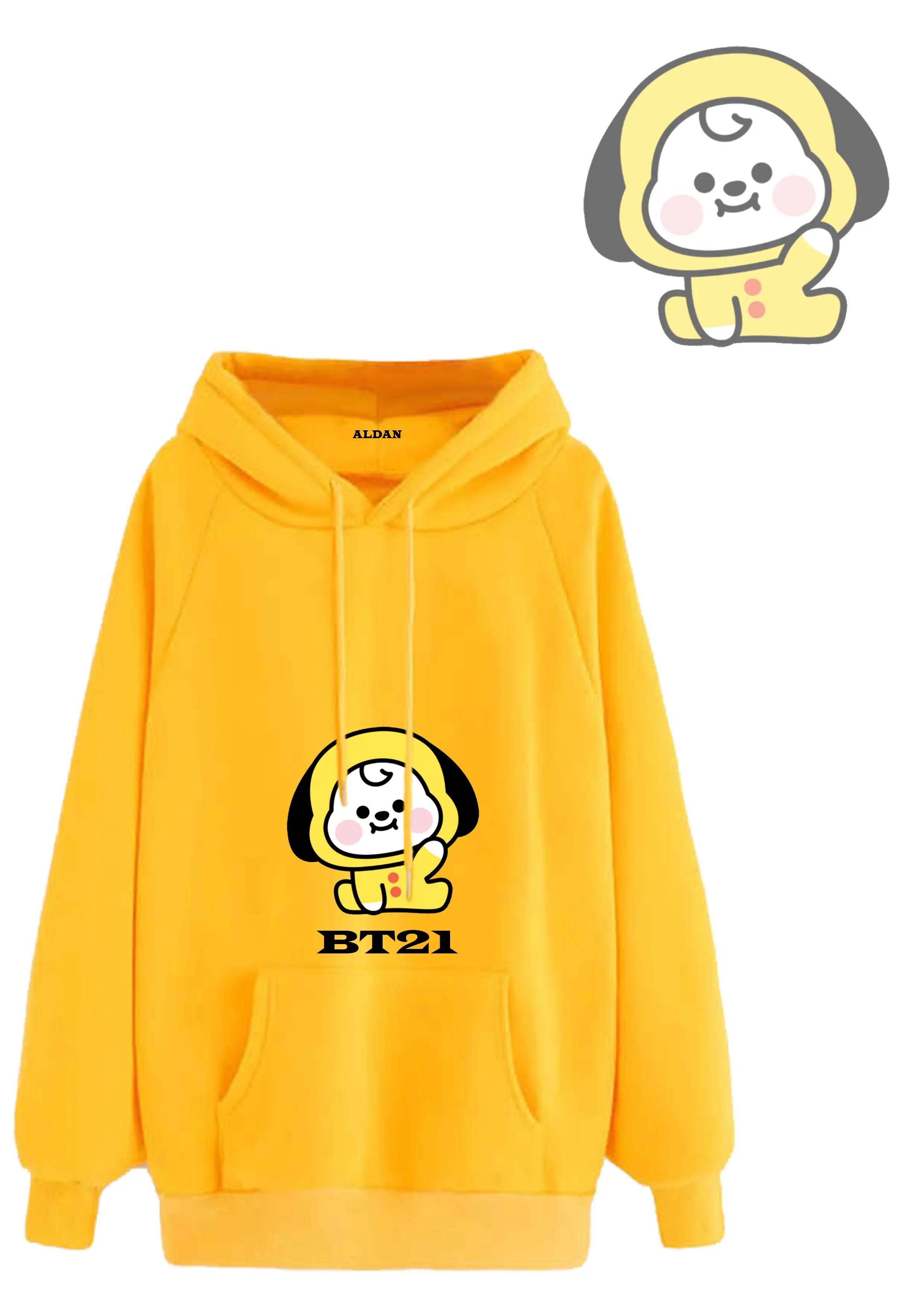 bt21 hoodie chimmy