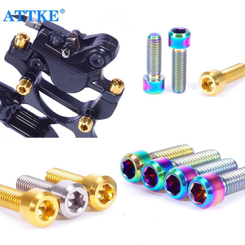 THEISM PERSECUTE64TH2 10mm/16mm/18mm/20mm Accessories Outdoor MTB Cycling Titanium Arroy Bike Parts Stem Fixing Bolts Fixed Bolt Bicycle Stems Screws