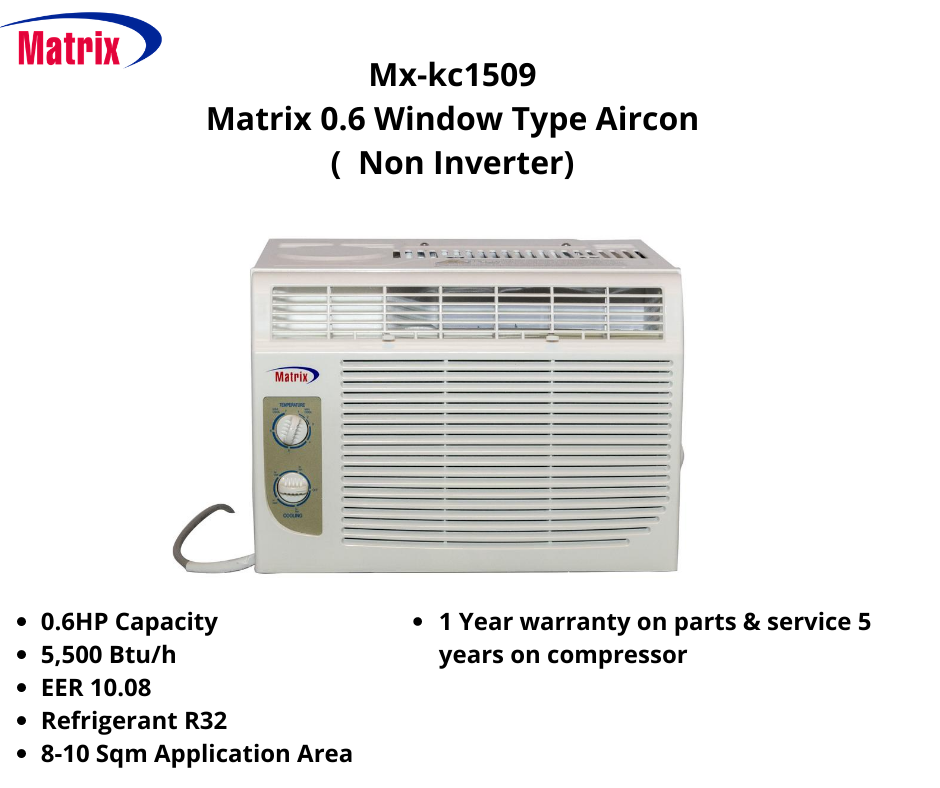 matrix aircon 1hp