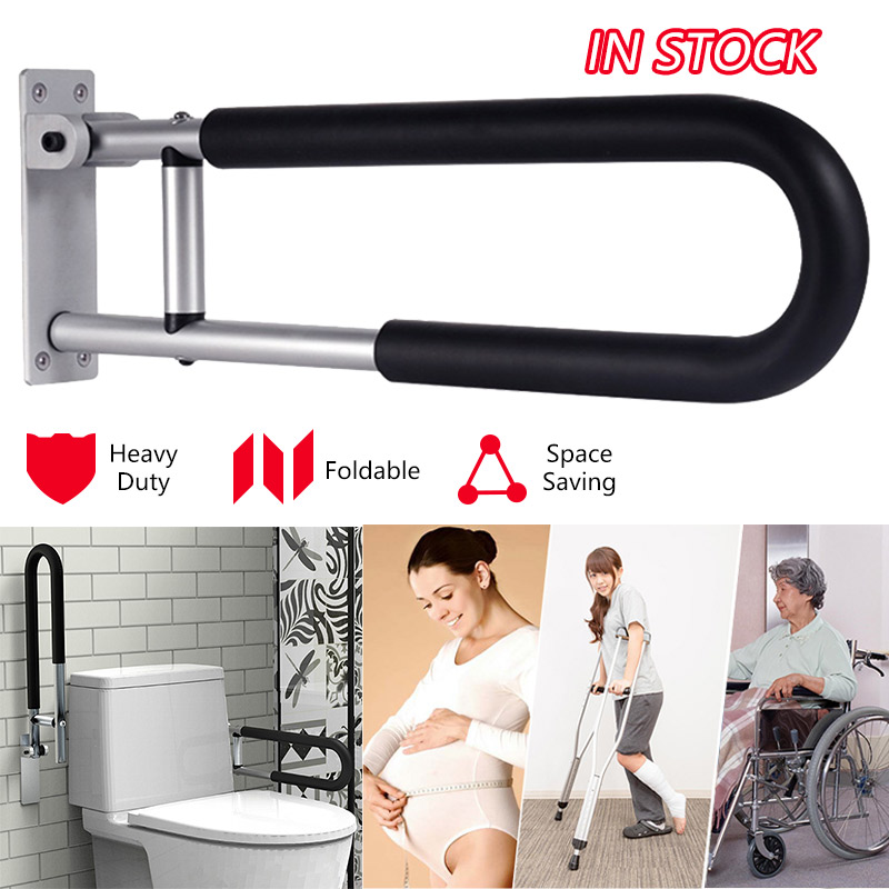 In Stock Fast Shipping】Handicap Grab Bars Rails Toilet Handrails Bathroom Bar Hand Support Rail Handicapped Handrail Accessories For Seniors Elderly Disabled Mounted Bath Grips | Lazada PH
