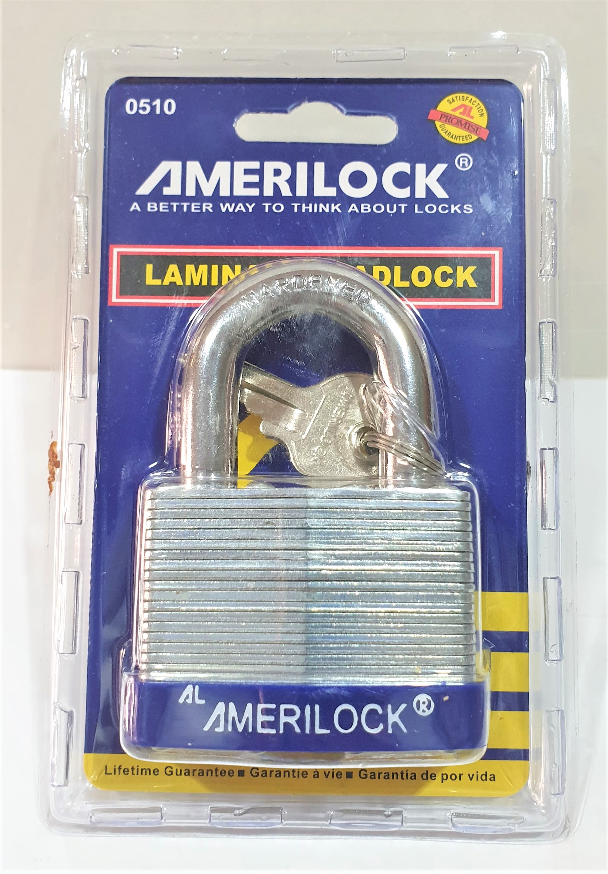 laminated padlock