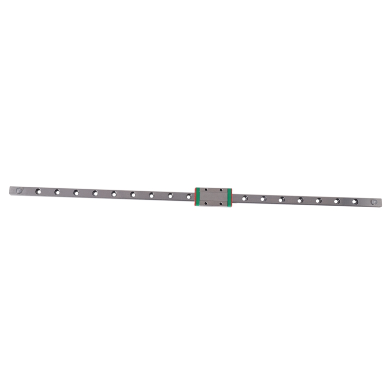 1Pcs 9mm Linear Guide Miniature Rail MGN9 400mm Linear Rail and 1 Pcs MGN9H Miniature Rail Slider