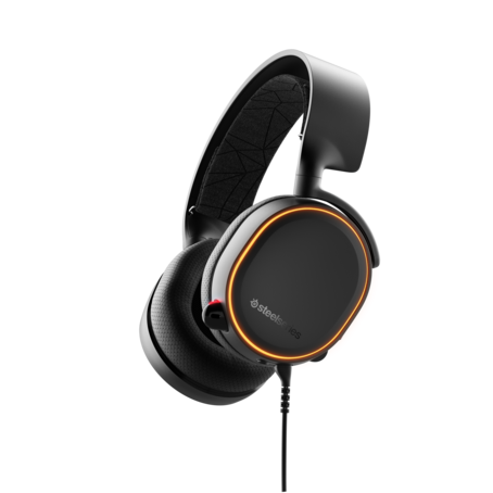 SteelSeries Arctis 5 RGB Illuminated Gaming Headset with DTS