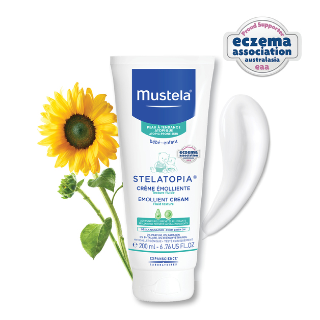 mustela stelatopia emollient cream 200 ml