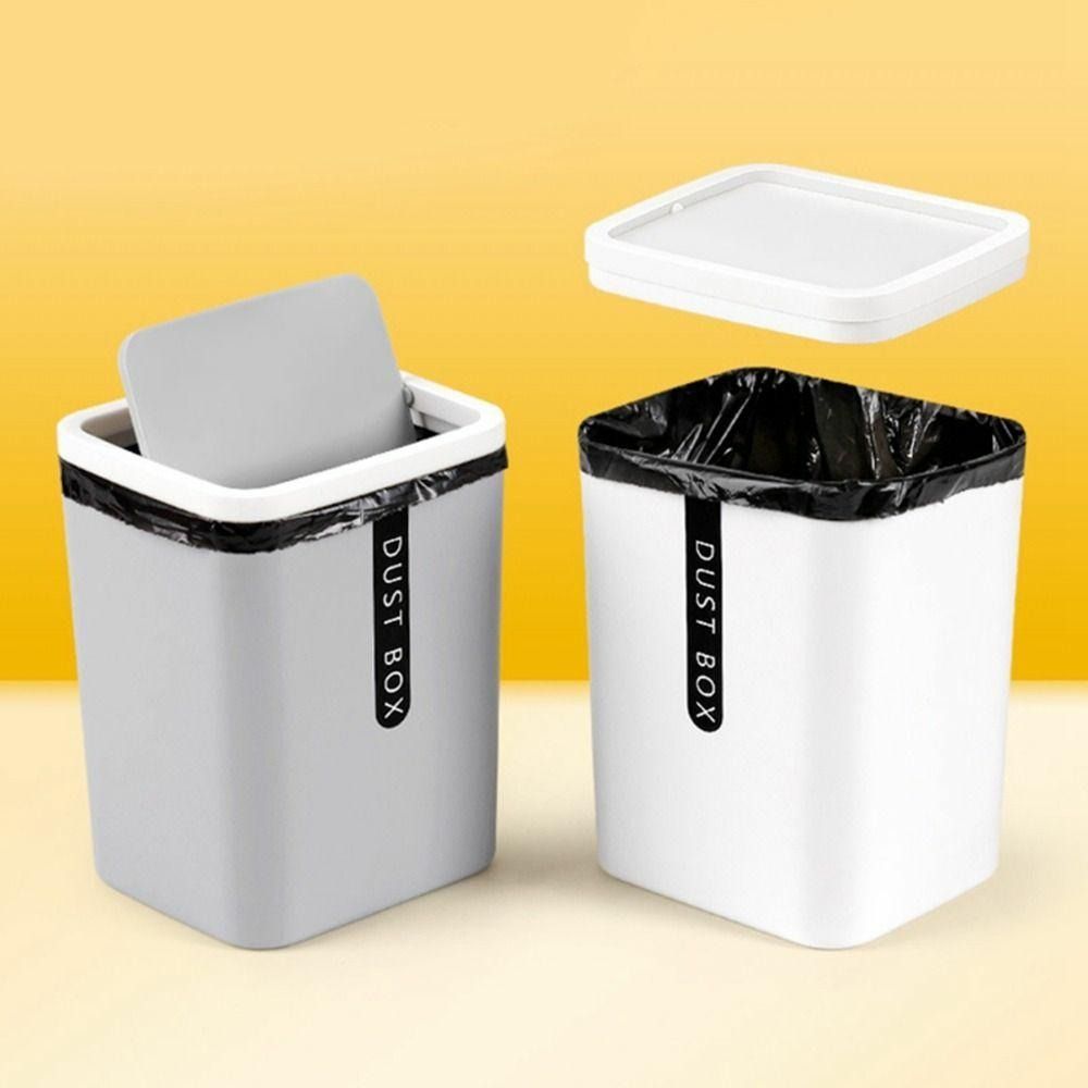 Vhvp thùng rác mini sáng tạo để bàn tại nhà có nắp xoay thùng rác thùng rác thùng đựng đồ lặt vặt thùng rác thùng rác