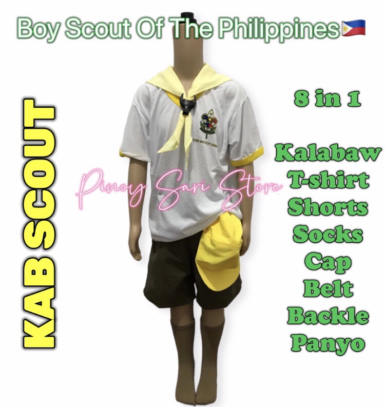 TPC (8 IN 1) KAB SCOUT UNIFORM DURABLE QUALITY