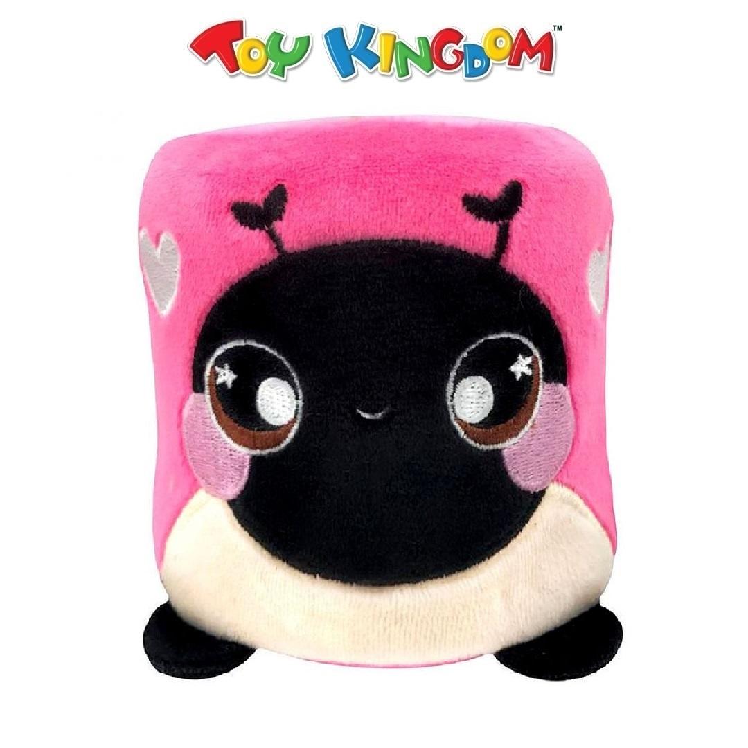 Squeezamals Marshmallows Series Remi the Lady Bug Pink Marshmallow Slow