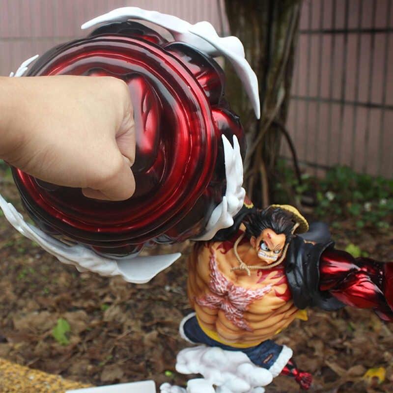 Of Pirates Xxl Luffy Gear 4th King Kong Gun Big One Piece Pop Portrait 40cm Lazada Ph