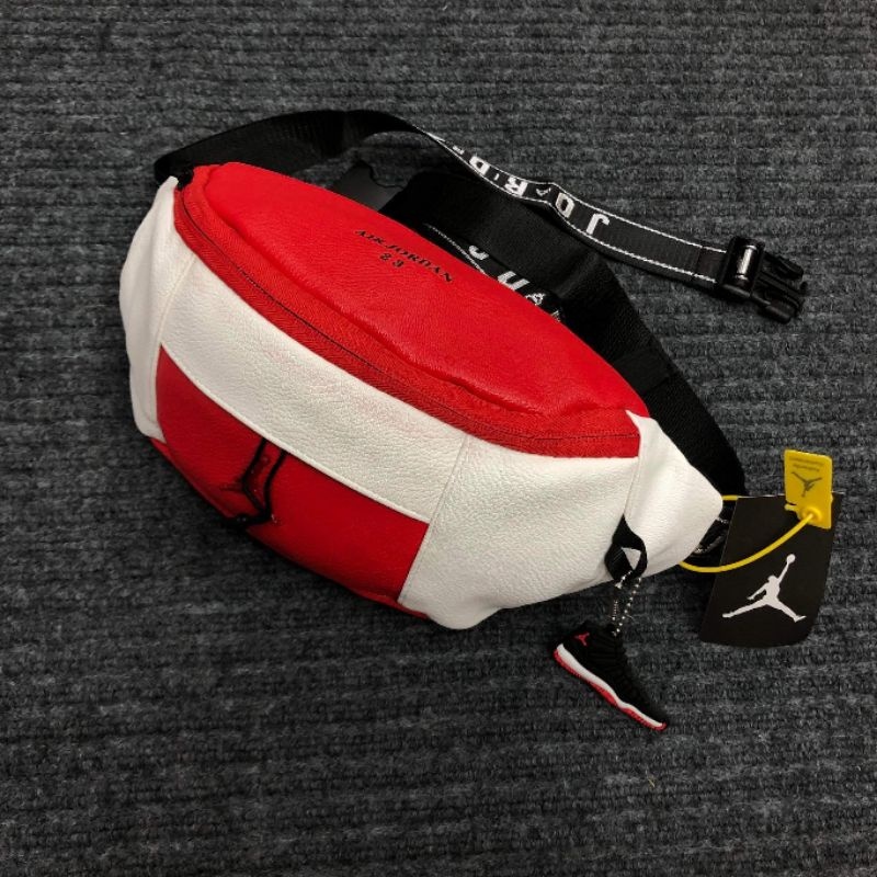 Jordan belt best sale bag red