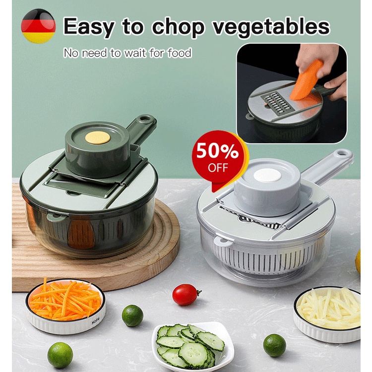 Gambar Gorich Multi   Functional Vegetable Chopper and Drain Device