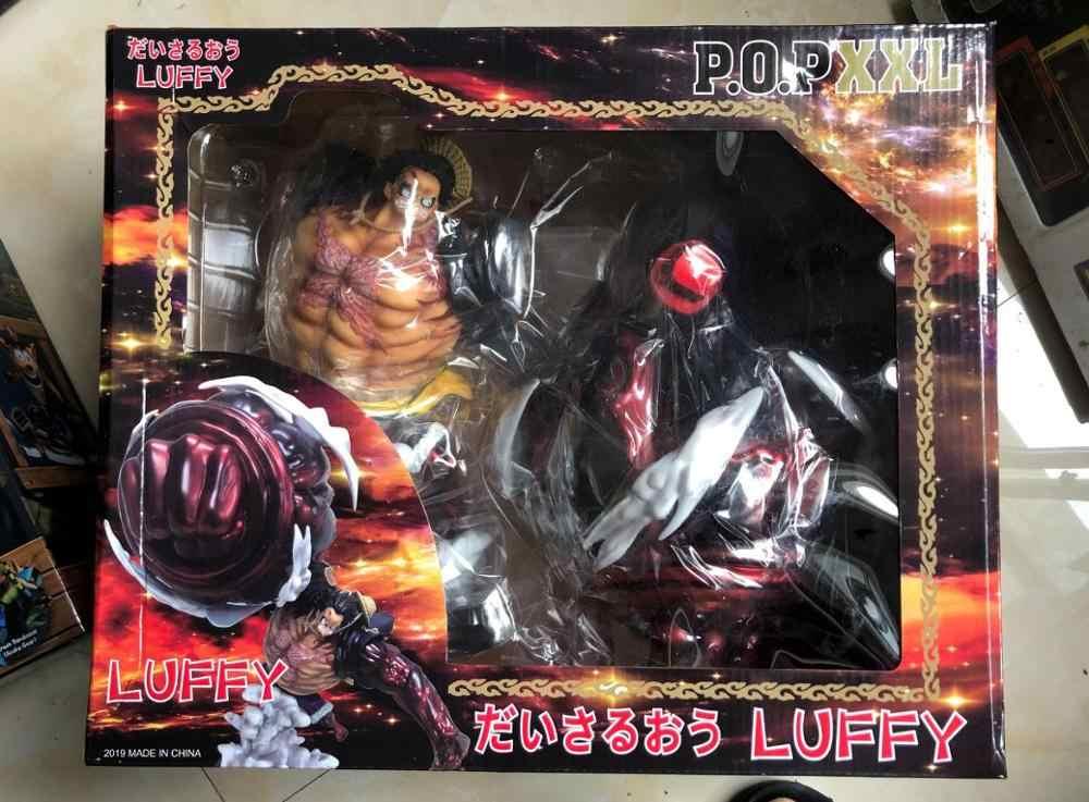 Of Pirates Xxl Luffy Gear 4th King Kong Gun Big One Piece Pop Portrait 40cm Lazada Ph