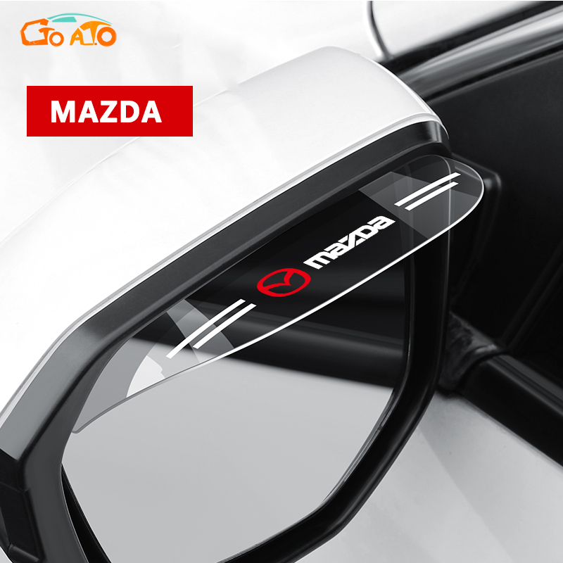 Gtioato 2 Pieces, Car Side Mirror Rain Guards, Transparent, Side Mirror Rain Guards. Car Side Mirror Rain Cover for Mazda Mazda2 Mazda3 Cx3 Cx5 Bt50 Cx30 Mx5 Cx8 ราคา 83 บาท*ส่งฟรี