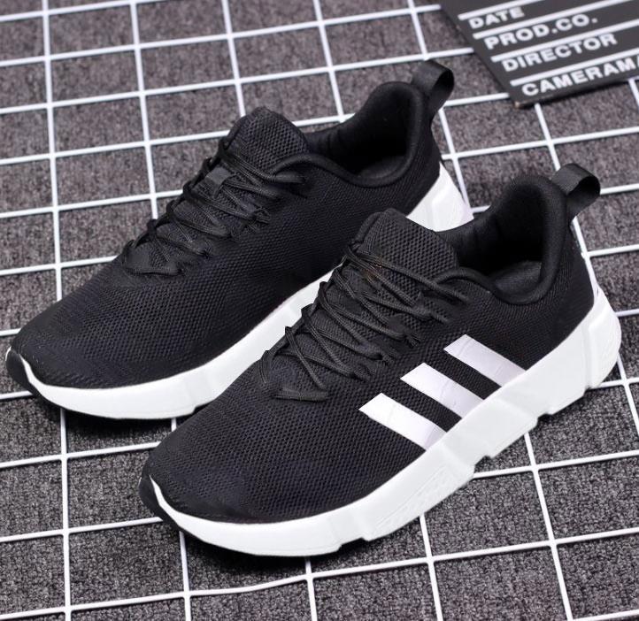 JEIKY. Couple's 3Stripes Shell Sneakers Casual Running Shoes #M900 ...