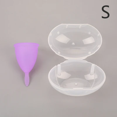 SHENG Women Feminine Hygiene Menstrual Cup Medical 100% Silicone Menstrual Cup (1)