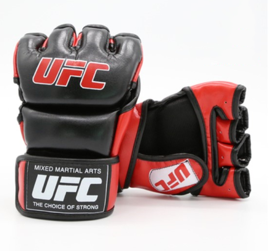 Local Spot UFC Leather Gloves Sports Boxing Fighting Muay Thai Fight Sports MMA Sanda Professional Protection