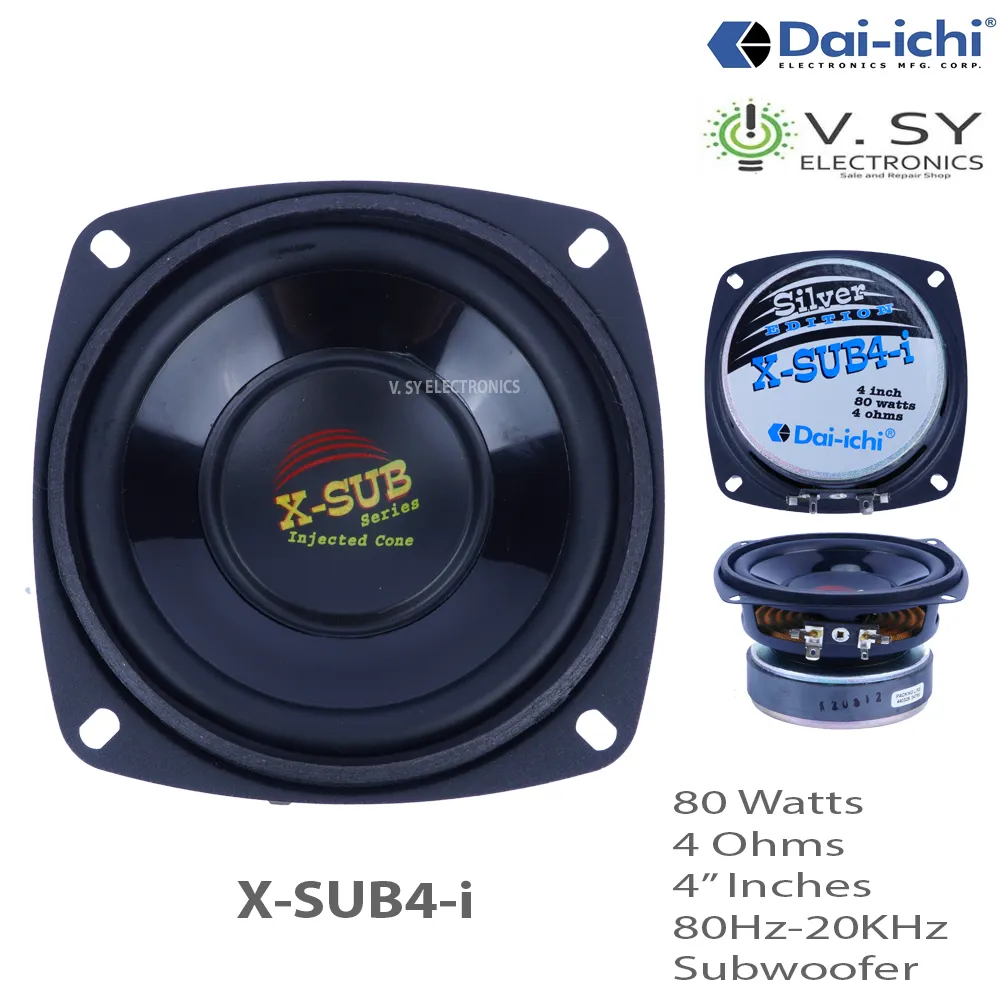 mini subwoofer speaker for car