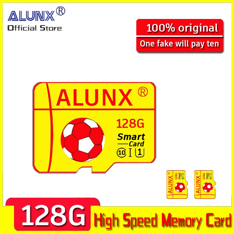 Alunx 100% chính hãng TF SD Micro thẻ 128GB 64GB 32GB 16GB 8G thẻ nhớ