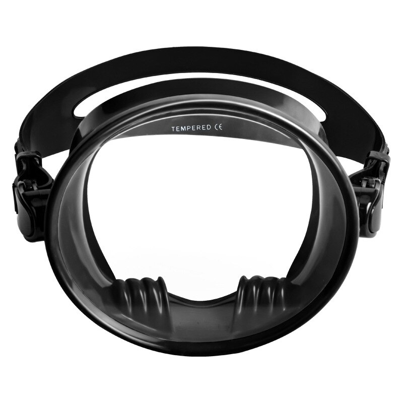 Large-view high-definition diving goggles anti-fog explosion-proof silicone rubber scuba diving goggles swimming glasses