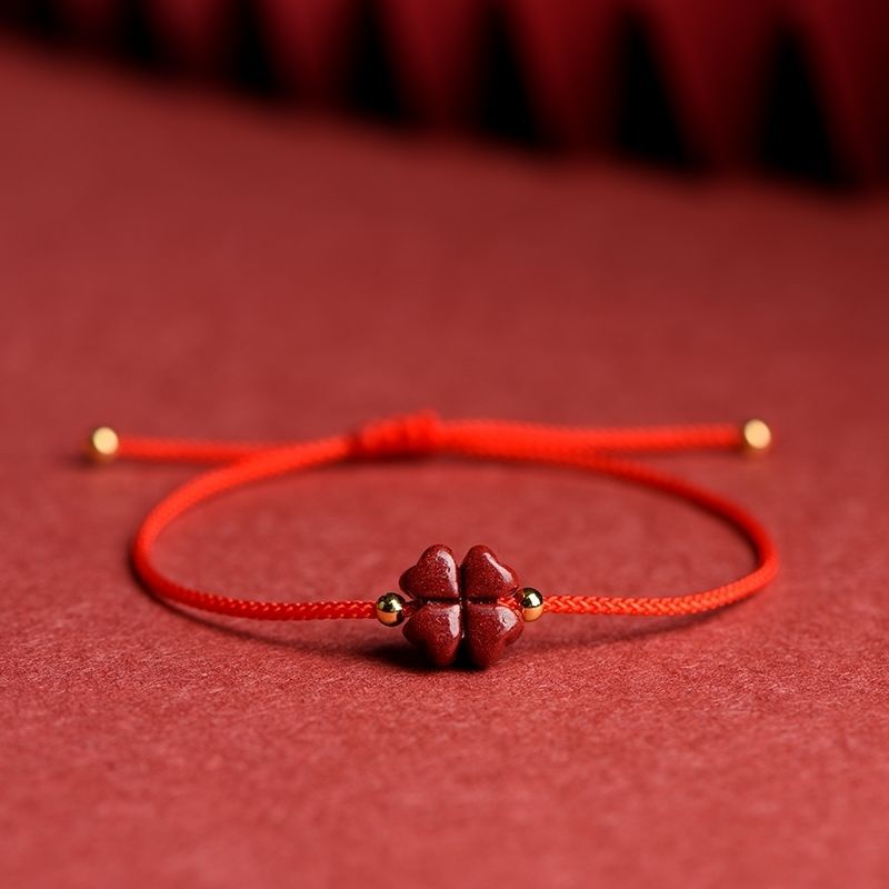 Red hot sale string bracelet