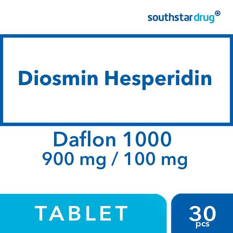 Daflon 1000 900mg/100mg Tab - St. Joseph Drug - Online Store