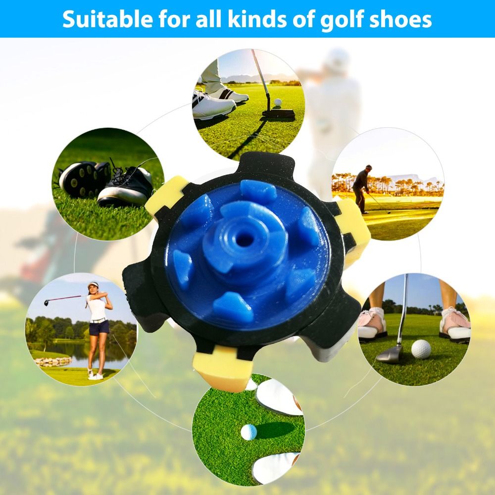 ANGUBA 14 cái Bền Dụng cụ hỗ trợ tập luyện golf Khóa nhanh Phụ Kiện Giày