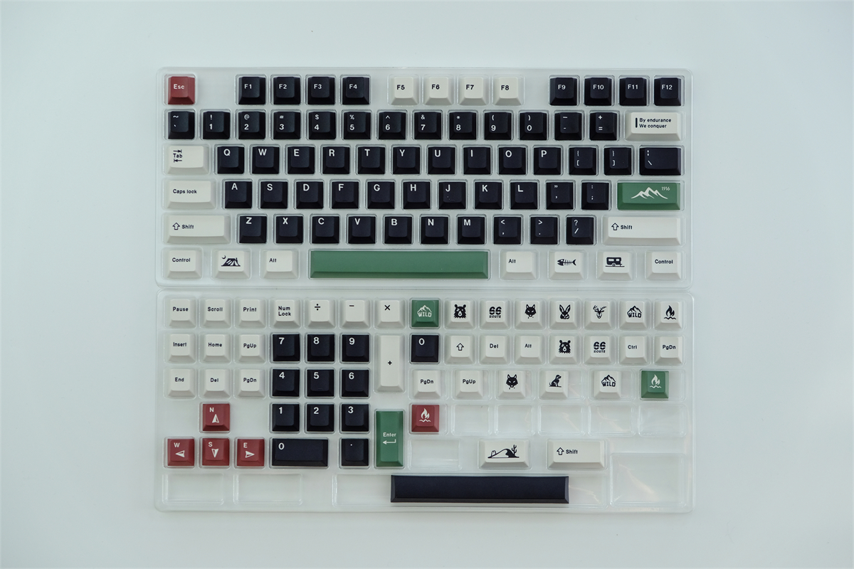 【Keycap Only】GMK Wild 129 Keys Cherry Profile PBT Five-Sided