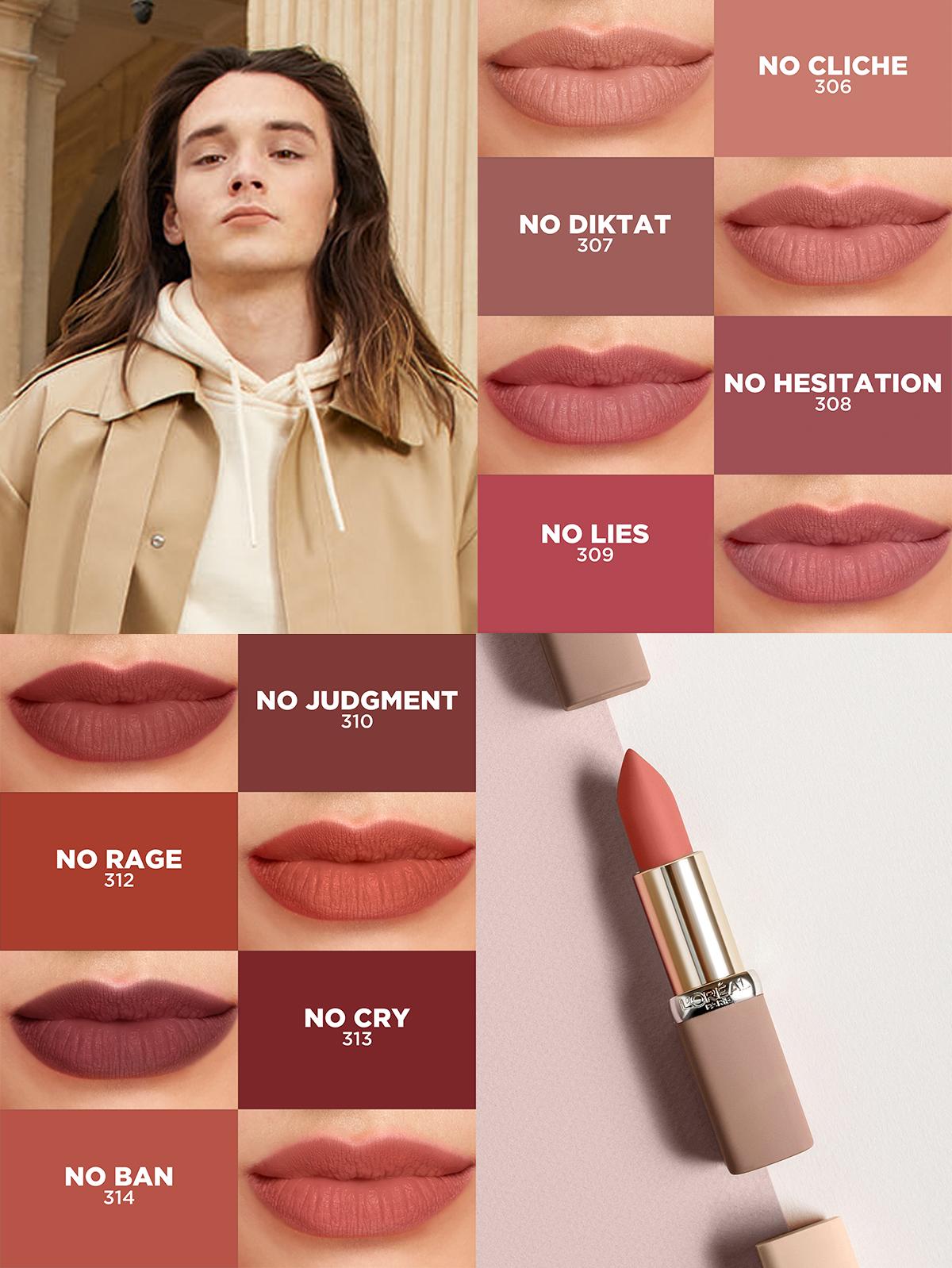 loreal no lies lipstick
